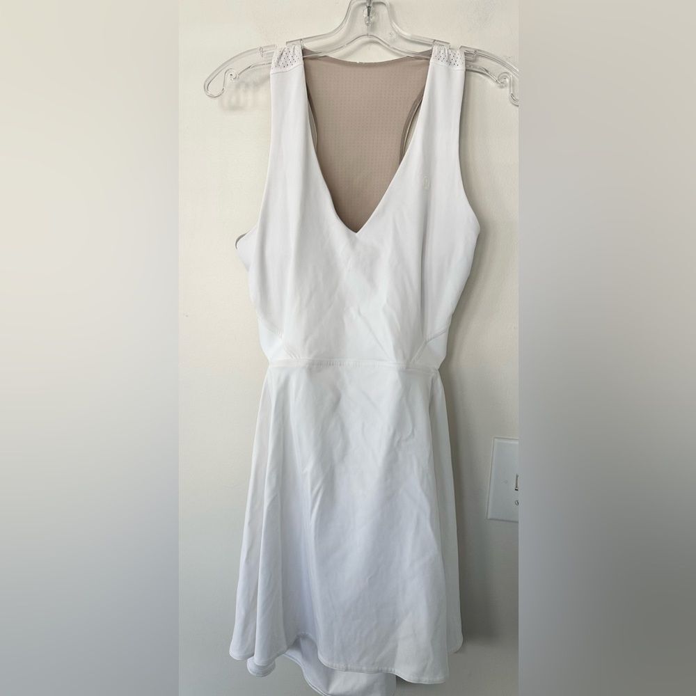 Lululemon Court Crush White Athletic Dress 10